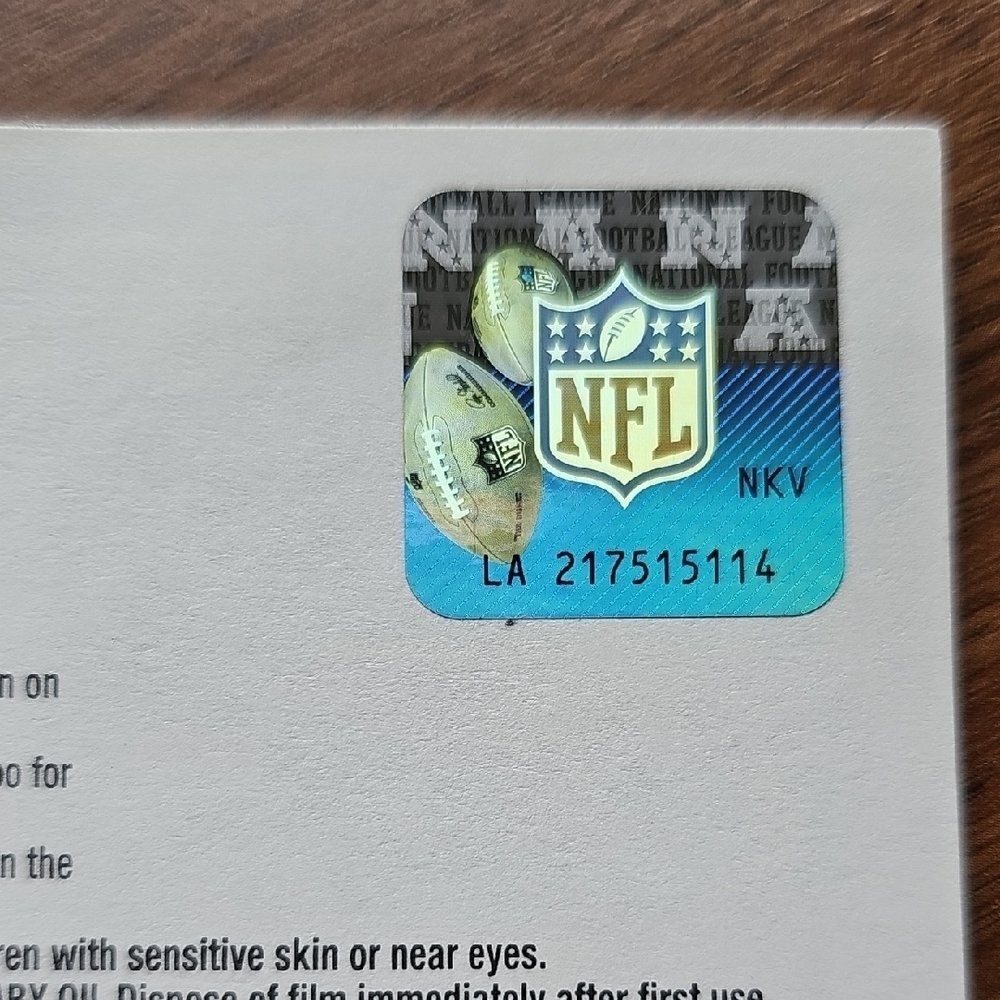 NFL Seattle Seahawks Superbowl Champs 10 Waterless Tatoos X5 Cards - Picture 10 of 10